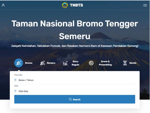 Website Baru TNBTS