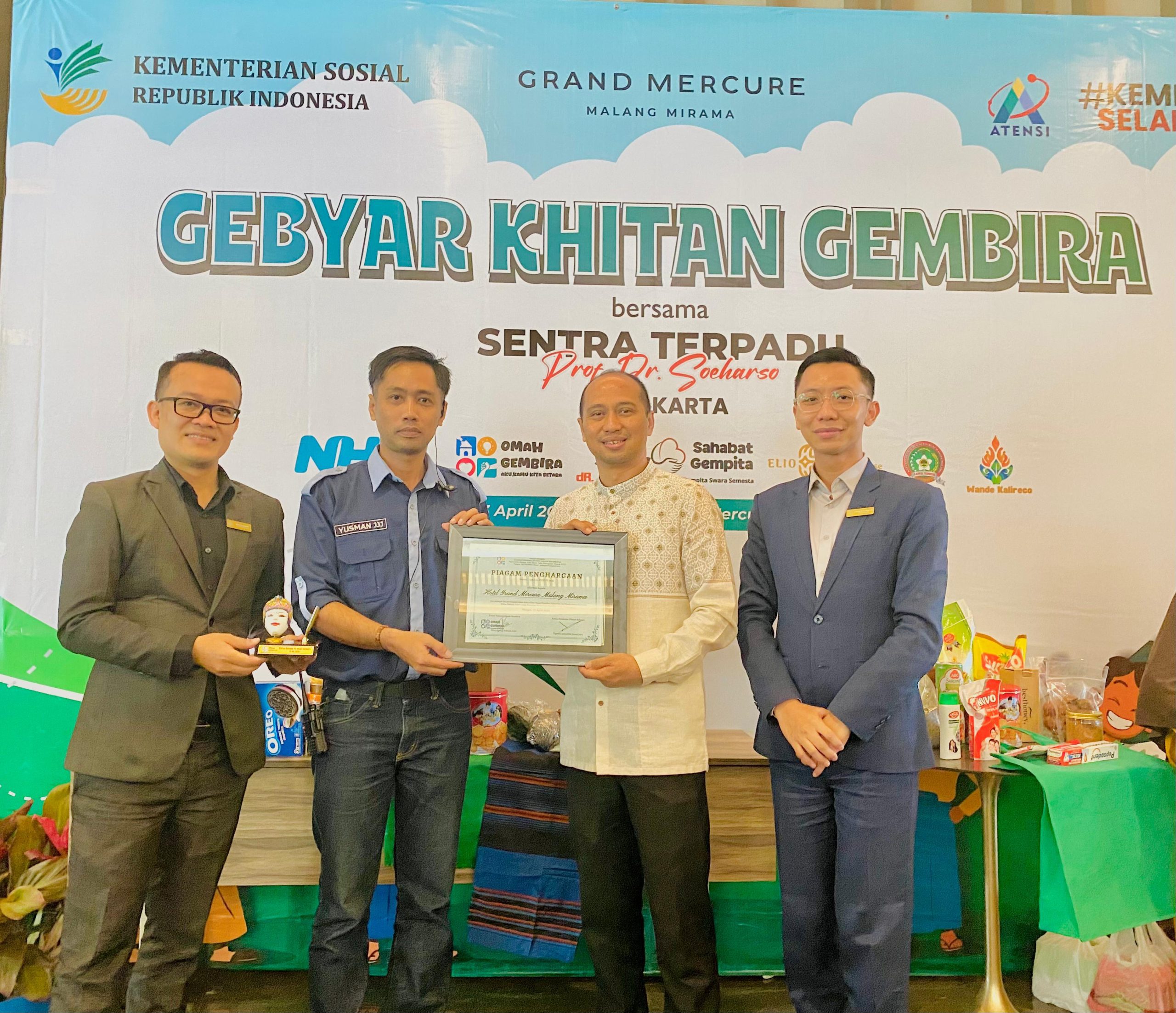 Khitan Gembira untuk disabilitas dan yatim piatu