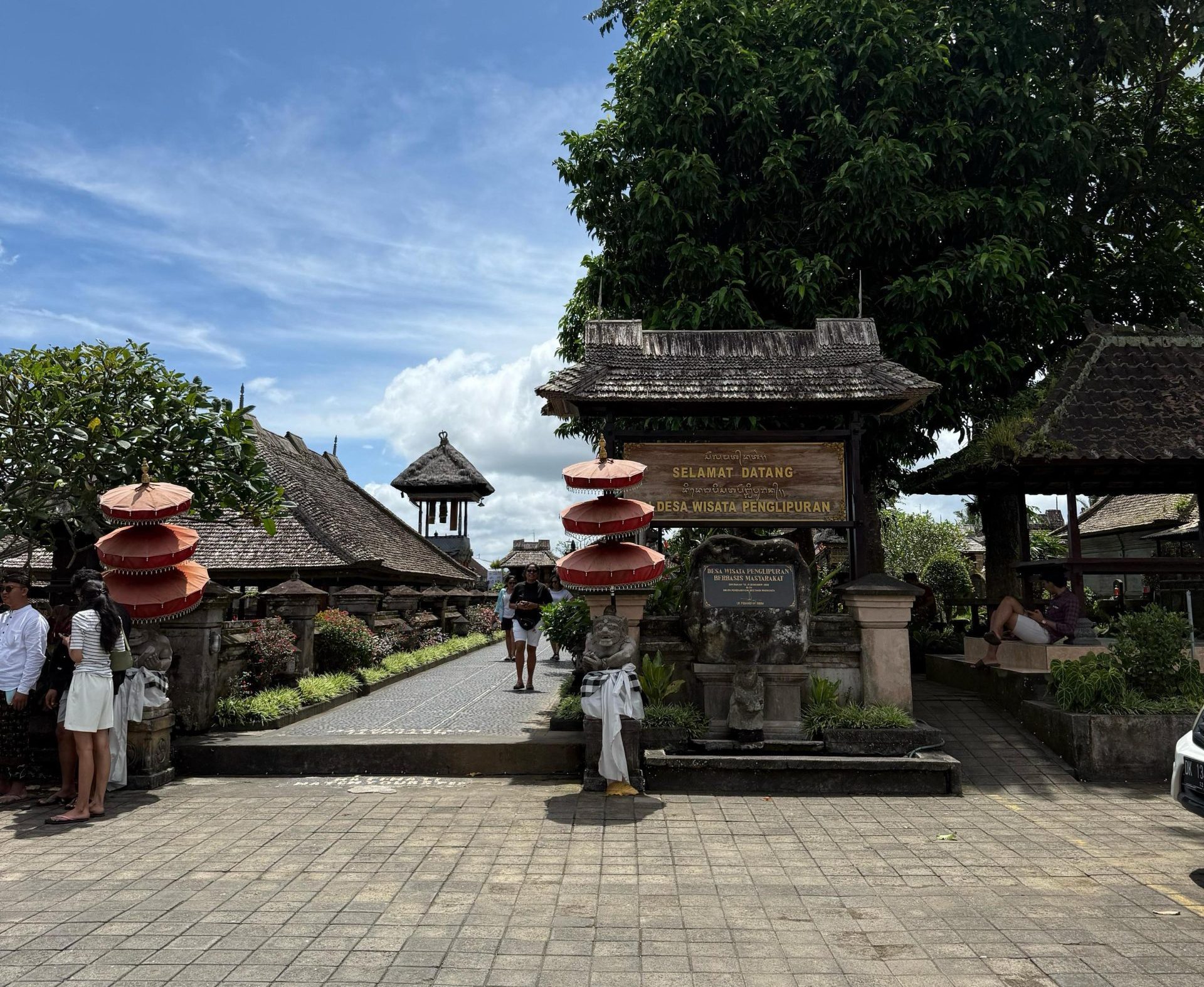 Potret Kehidupan Adat Bali di Desa Penglipuran