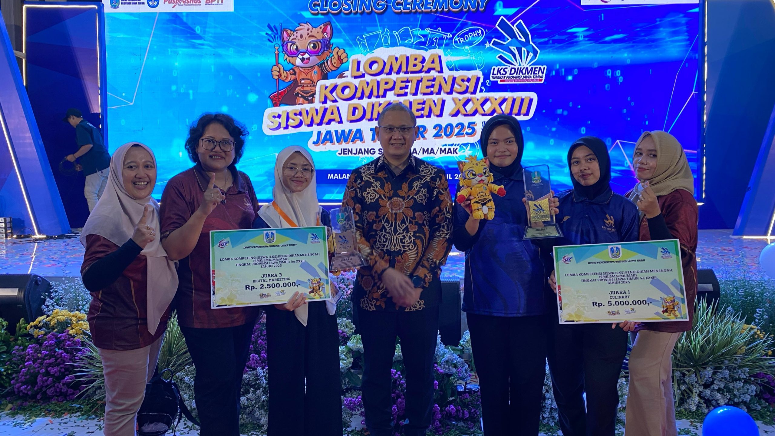 Siswa SMKN 1 Turen Torehkan Juara 1 dan 3 di LKS Tingkat Jawa Timur