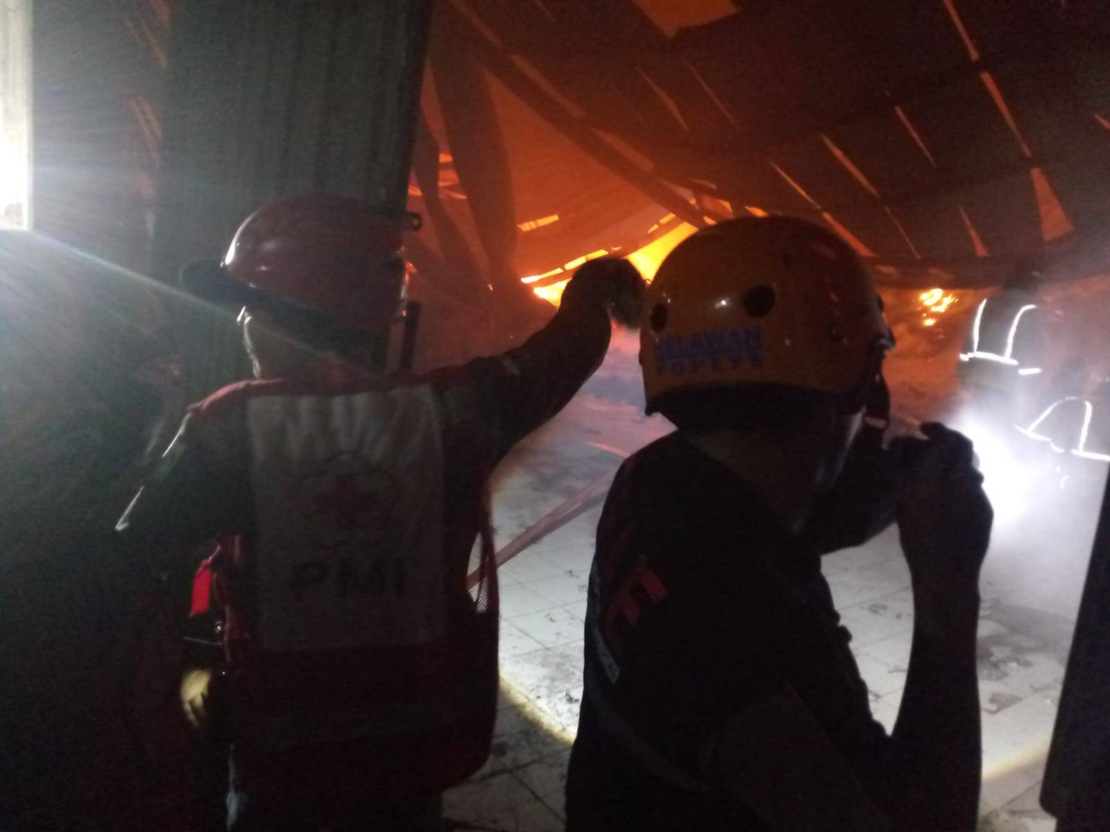 Kebakaran di Pakisaji Malang