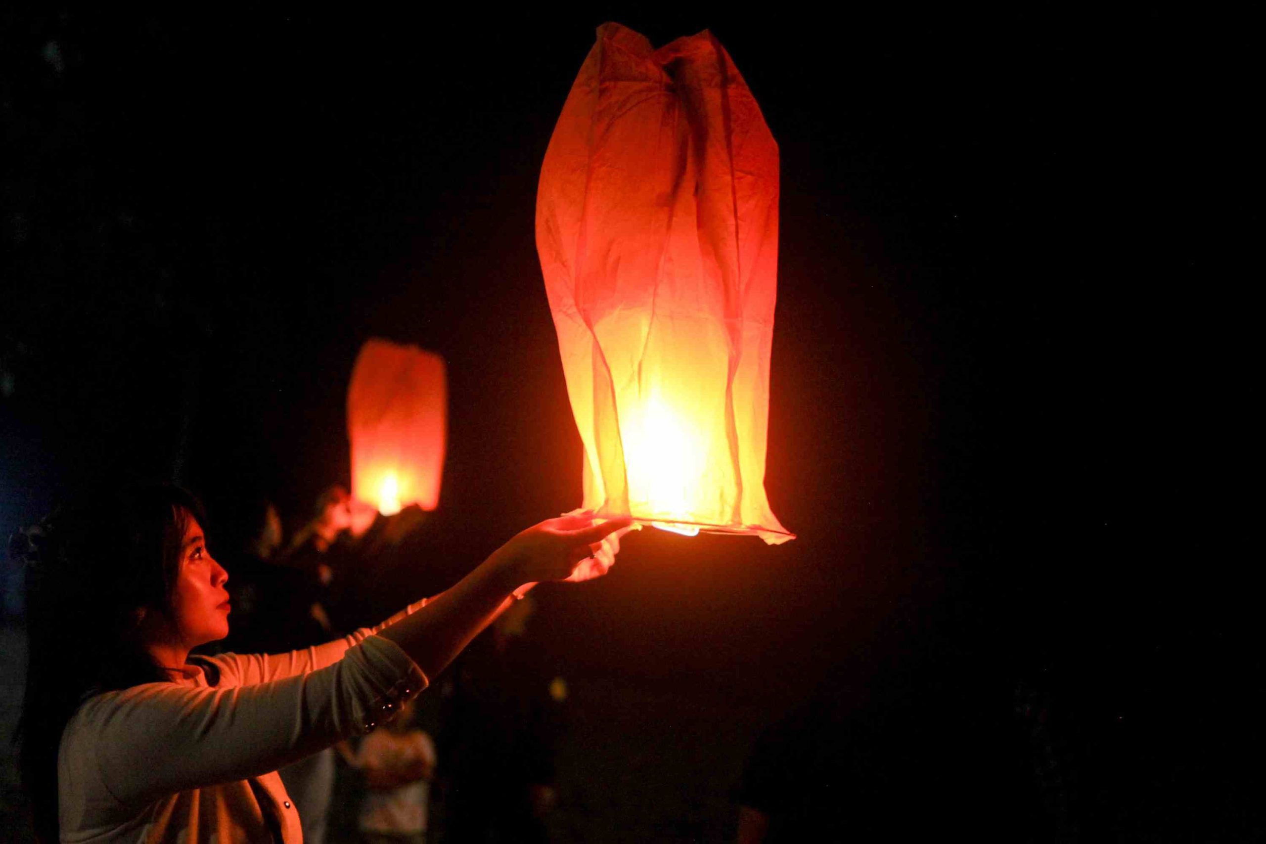 Lampion di pantai