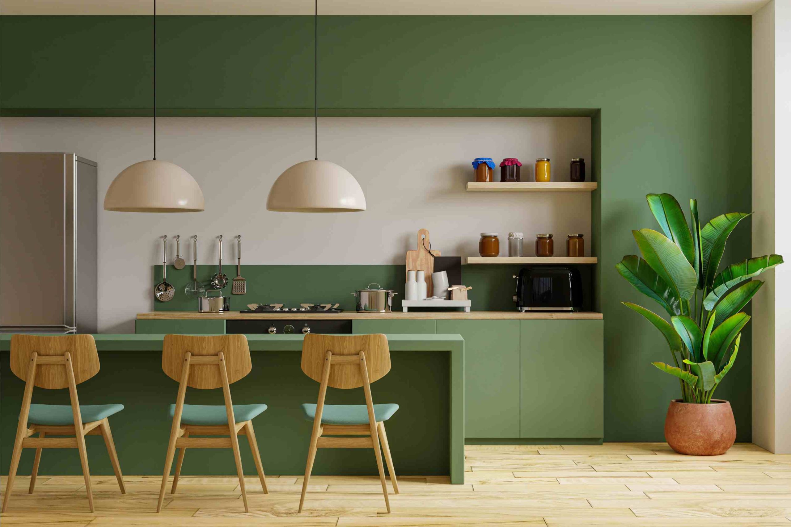 perpaduan warna coklat