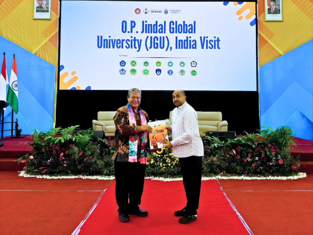 Unikama Pertegas Komitmen Kolaborasi Global dalam Forum Bersama JGU India