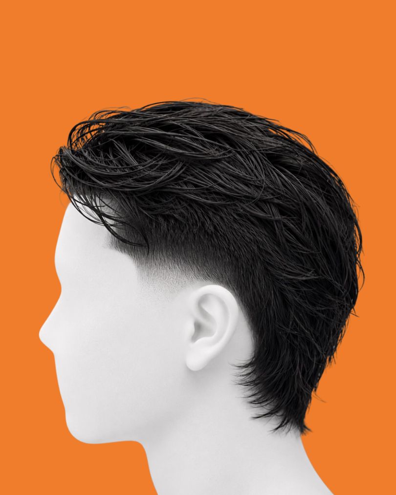 model rambut pria